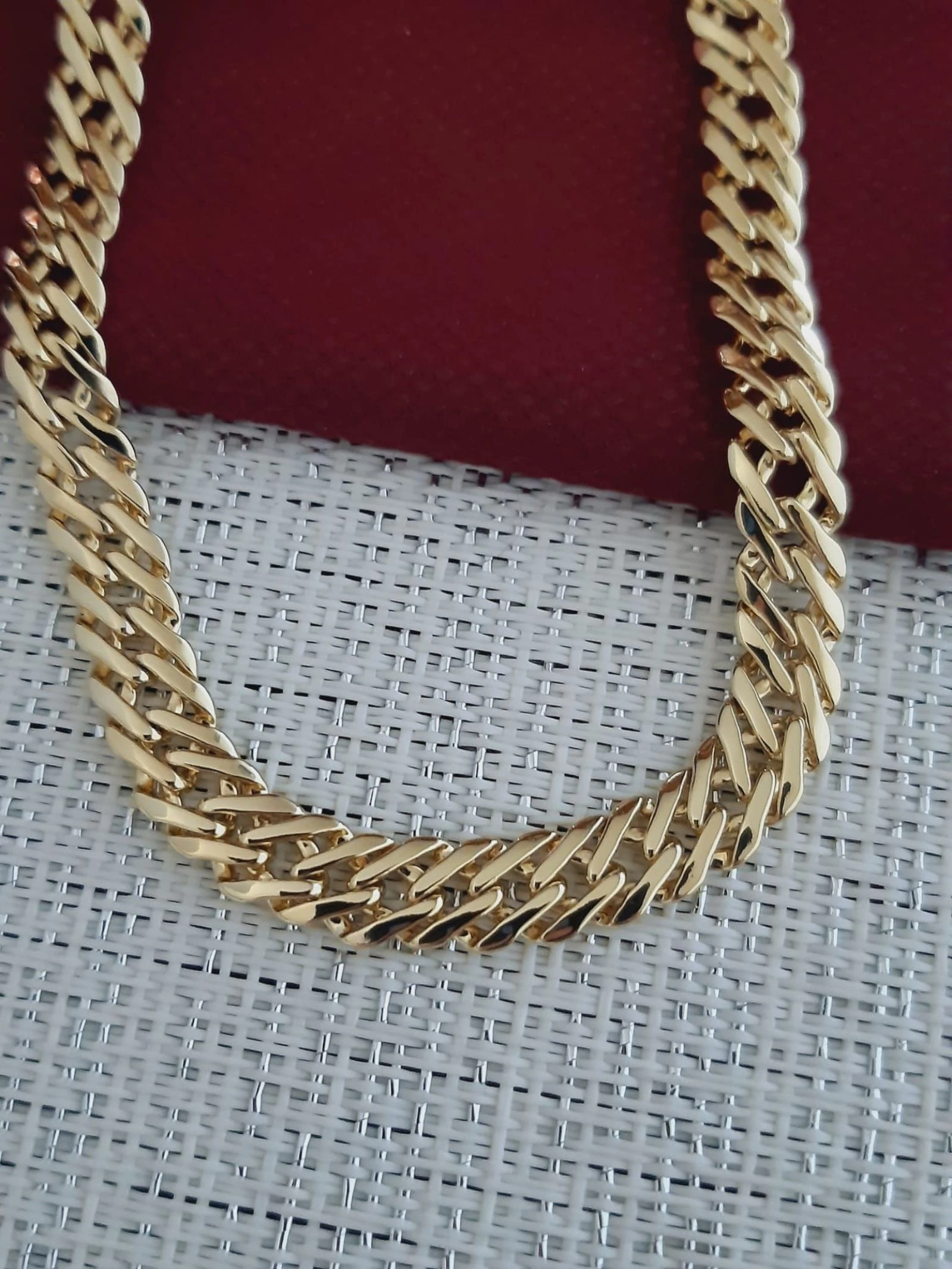 14k gold plated chain, 50cm – photo 5